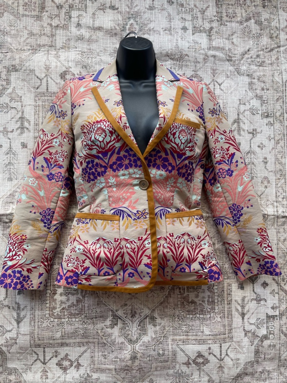 Etro Floral Embroidered Floral Blazer - Picture 12 of 12